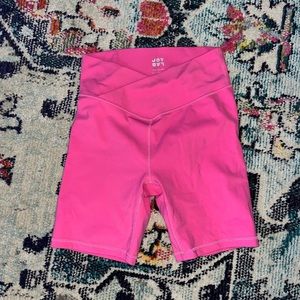 Pink Biker Shorts